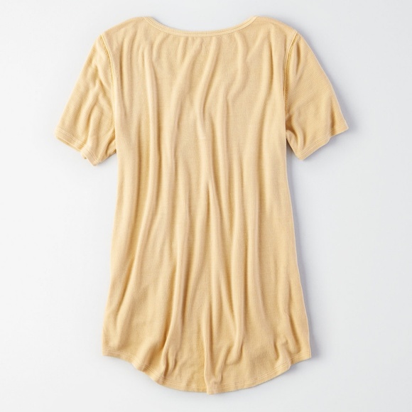 NWT American Eagle Soft & Sexy Notch Neck Top - Picture 3 of 5